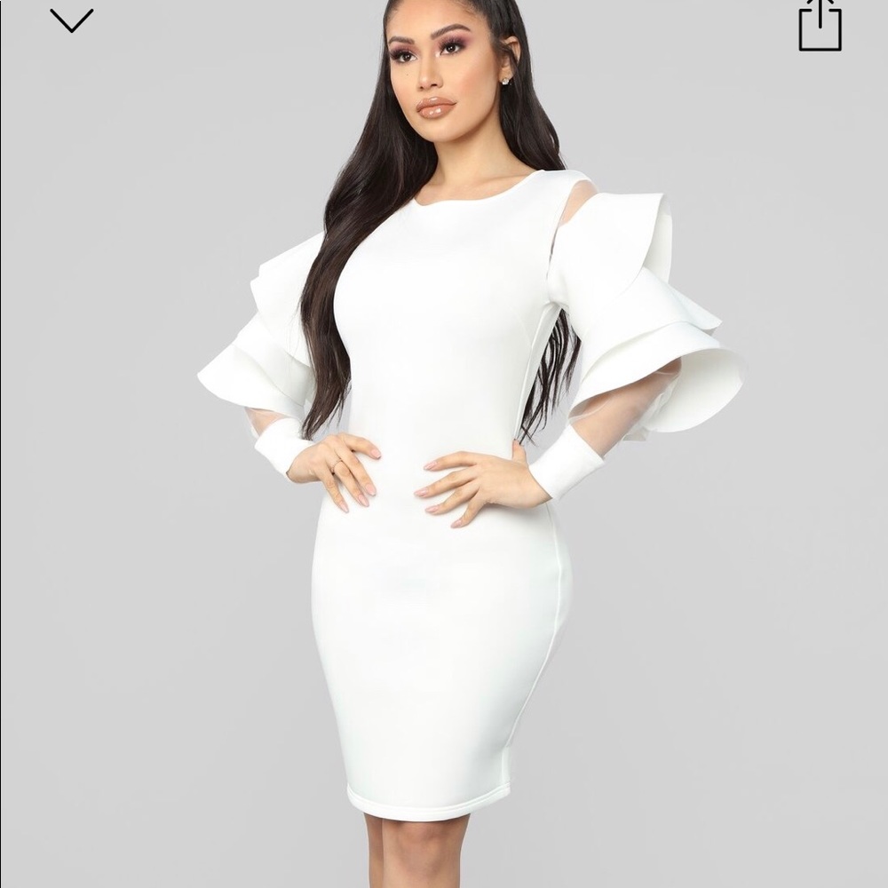 White dress
